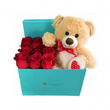 Box Tiffa 12 Rosa mas Oso Love